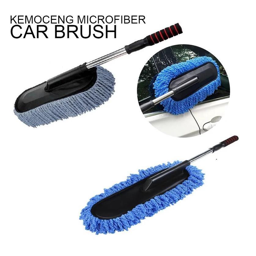 NEW Microfiber Car Brush Kemoceng Pembersih Debu Cuci Mobil Telescopic [terbaik][terlaris]