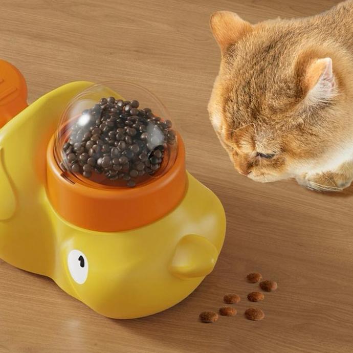 MONTMERY mainan tempat makan anjing kucing dog puzzle feeder toys dog feeder cat feeder pet feeder