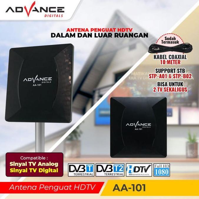 warhan_pik - advance antena tv digital aa-101 antena tv digital super jernih 1080p / antena tv digit