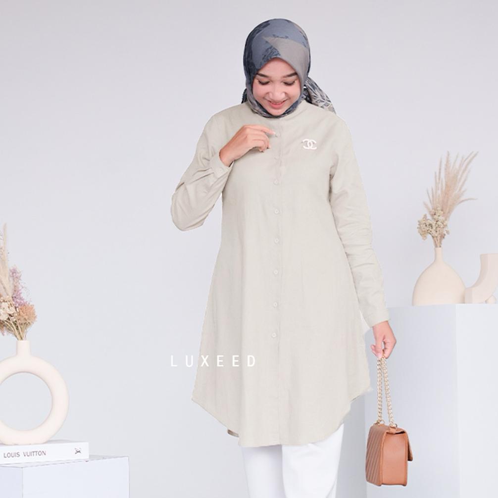 promo tunik wanita terbaru tunik polos linen tunik simple tunik cantik lucu tunik polos wanita tunik