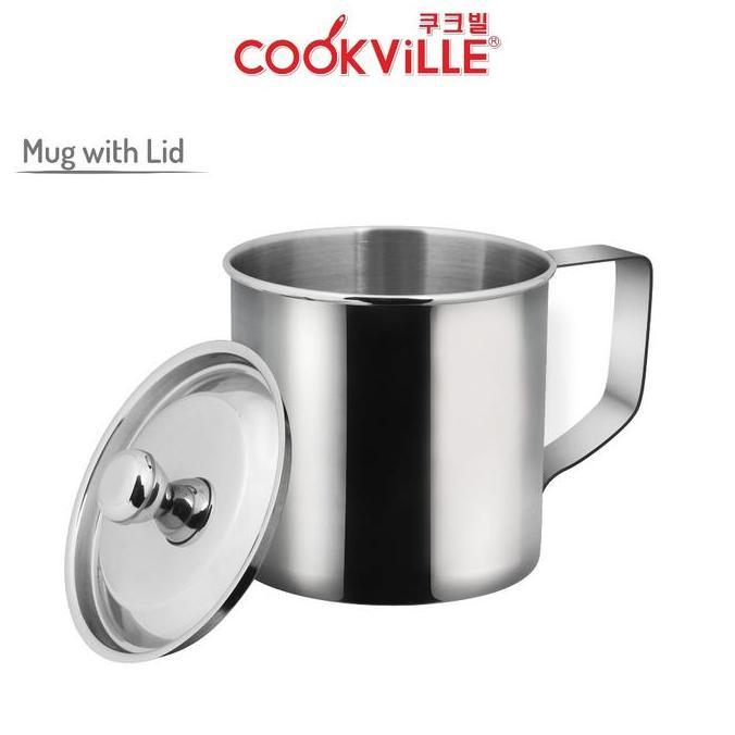 Cookville Stainless Steel Mug 9 Cm