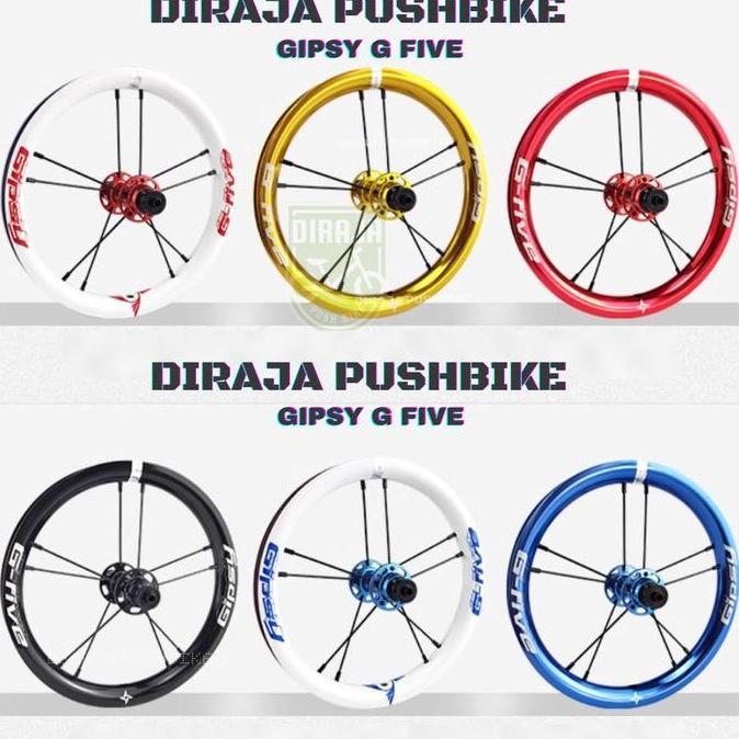 cv.mirei / Wheelset GIPSY G FIVE Pushbike Balance Bike Upgrade Race Pushbike Diskon