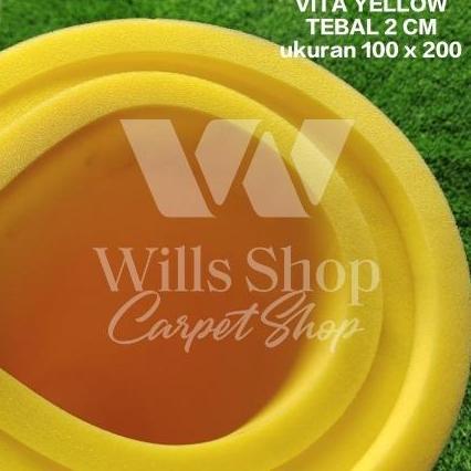 Miuzik- Busa Kuning 1 Cm / Busa Jok / Royal Foam / Vita Yellow / Busa Super