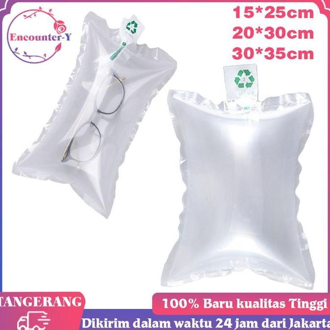 NEZGEFIG 30x35cm Inflatable Buffer Bag 20pcs Air Bubble Bag Air Cushion Pillow