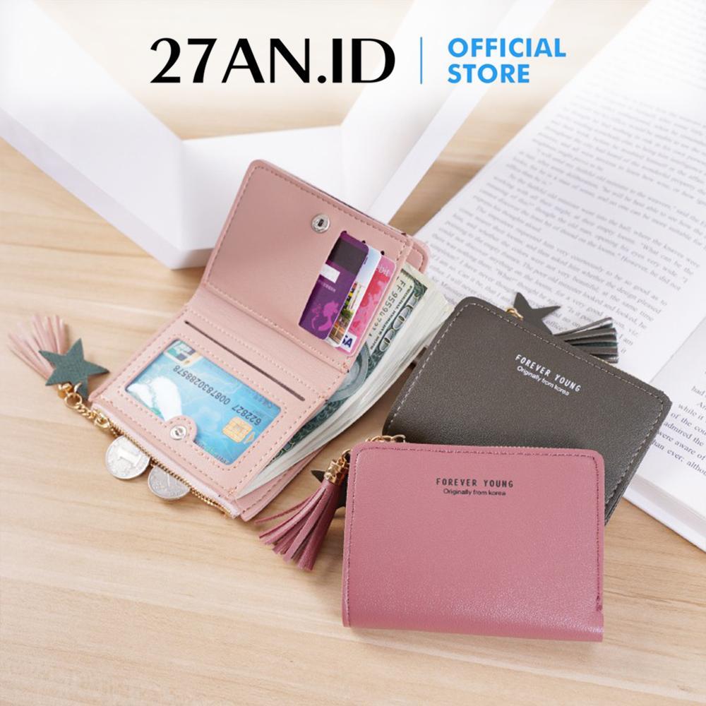 (27An.Id ) Cod Dompet Lipat Pendek D202 Dompet Lipat Mini Wanita