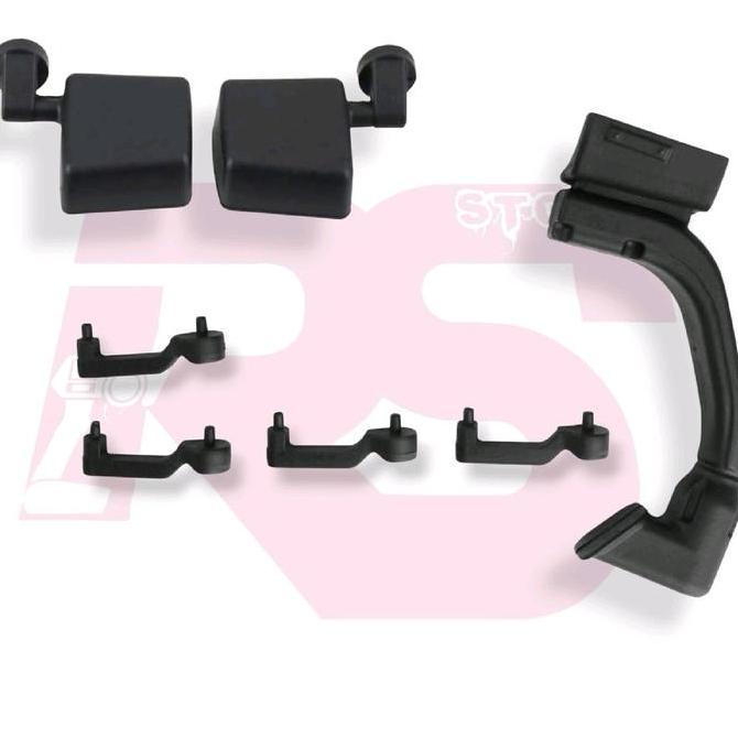 accessories plastic rubber untuk body rubicon mobil RC 1:10 RGT Axial scx10 Remote Control Toy