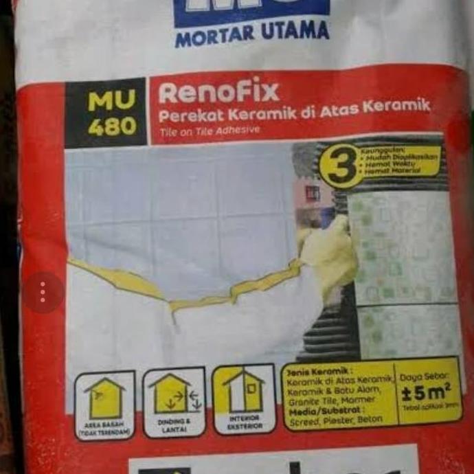 yunicv - MU480 mu 480 perekat keramik diatas keramik Diskon
