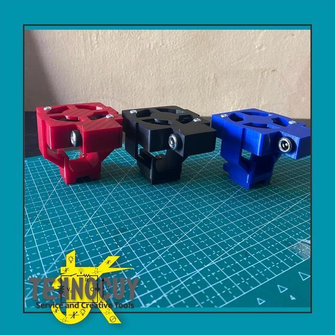 Holder breakin dinamo tamiya dengan fan, dudukan dinamo tamiya, tempat dinamo tamiya mesin