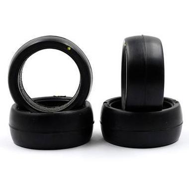 34404 RJ RIDE 60mm Size 60G Tires 4pcs for 1/10 M-Chassis