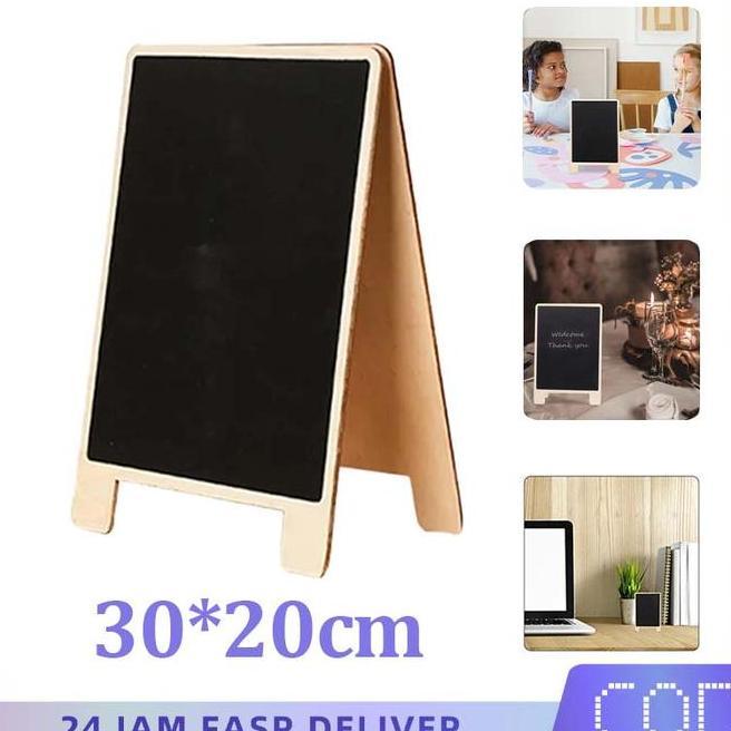 3020Cm Papan Tulis Kapur Standing Papan Tulis Kapur 2 Arah Papan Tulis Kapur Cafe