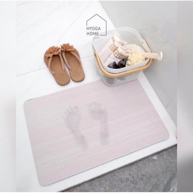 Keset Gulung Super Serap Air Anti-Slip / Keset Marmer / Absorbent Bath Mat / Keset Ruangan Rumah Ter
