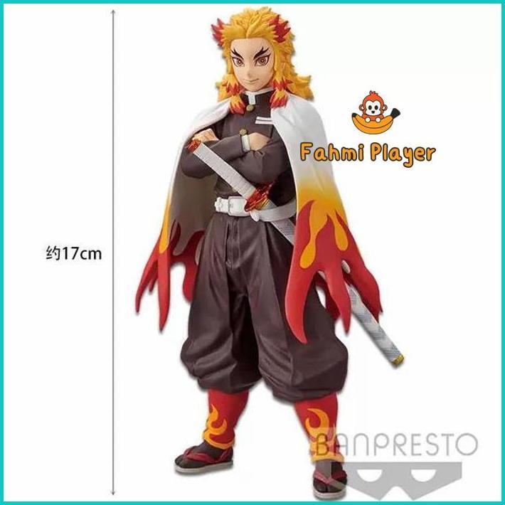 Kyojuro Rengoku Figure Dxf Anime Kimetsu No Yaiba Statue Demon Slayer