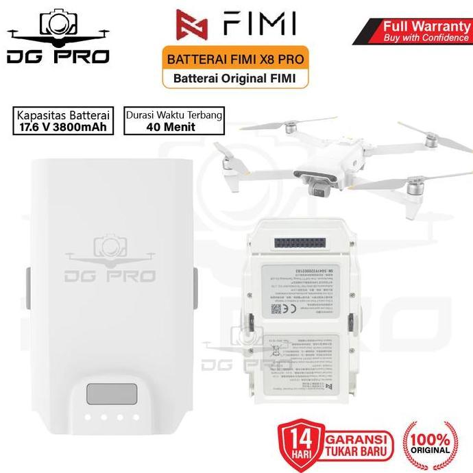 Battery FIMI X8 PRO / X8 TELE Original Battery / Baterai Drone FIMI Original