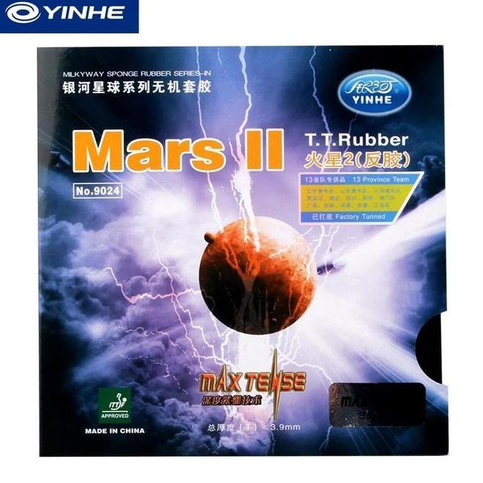 Karet Pingpong Tenis Meja Yinhe Mars II / Karet Pingpong Yinhe Mars Original