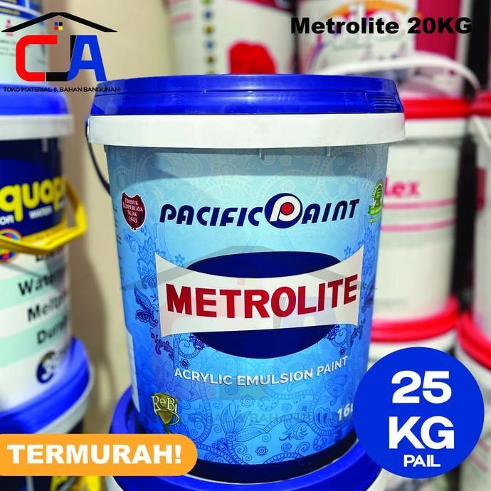 Cat Tembok & Plafon METROLITE Putih 25 KG