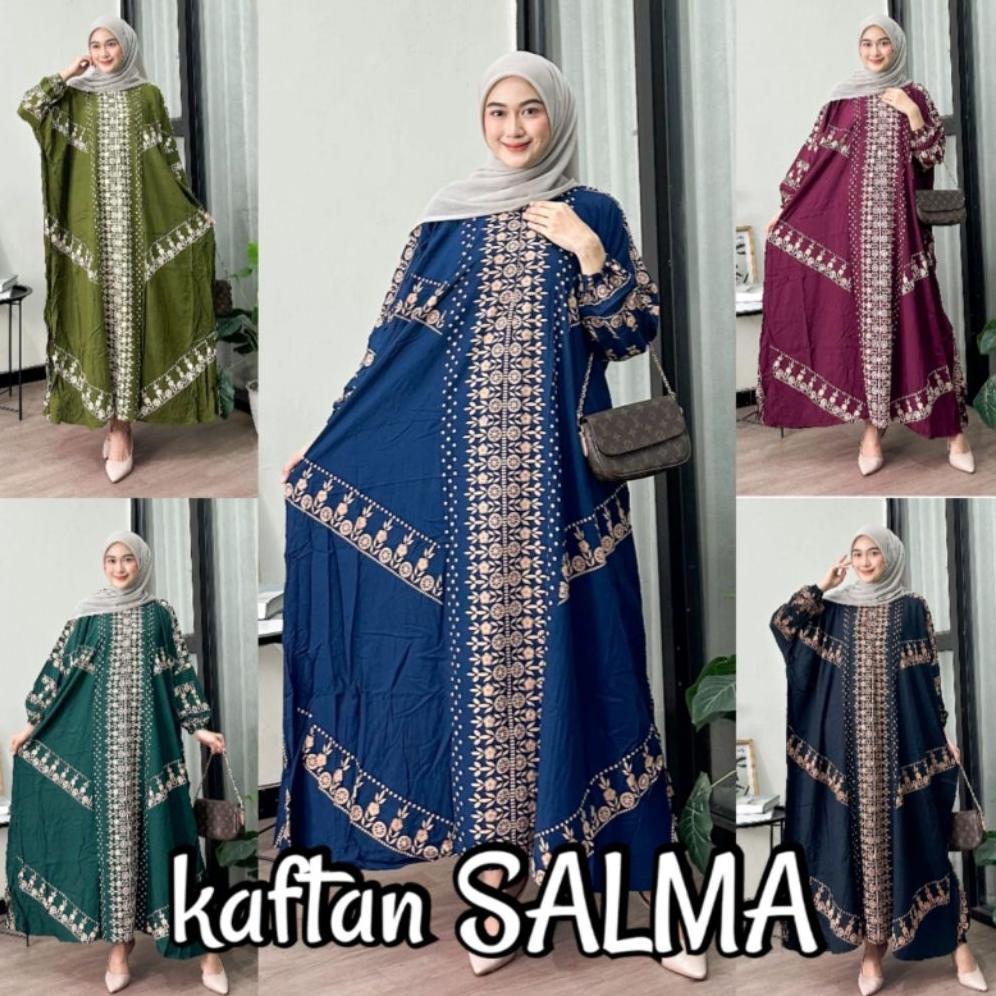 HOT DEALS KAFTAN SEMPROT BAHAN RAYON SUPER JUMBO LD 160CM BAJU MUSLIM KEKINIAN