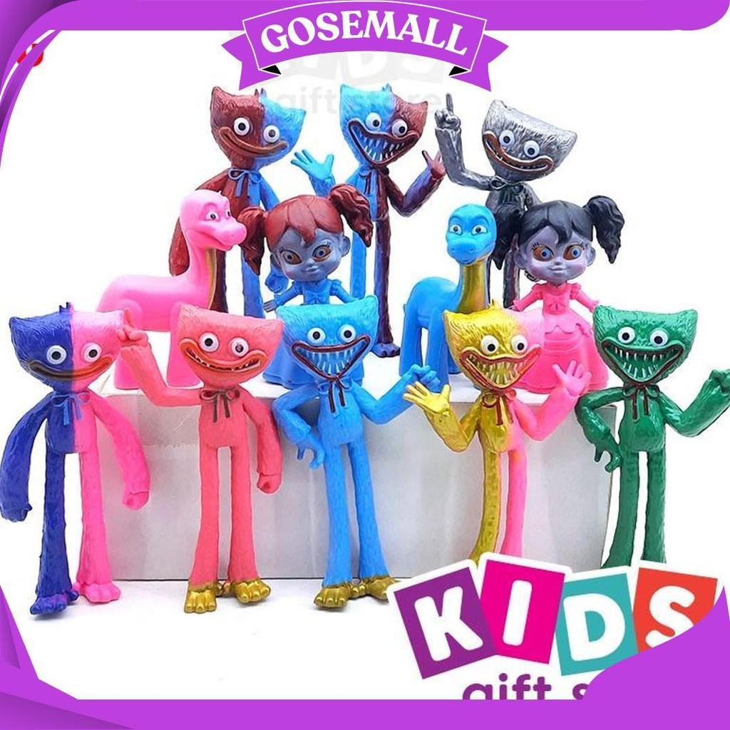 Huggy Wuggy Figure Set - Mainan Figur KGS Promo