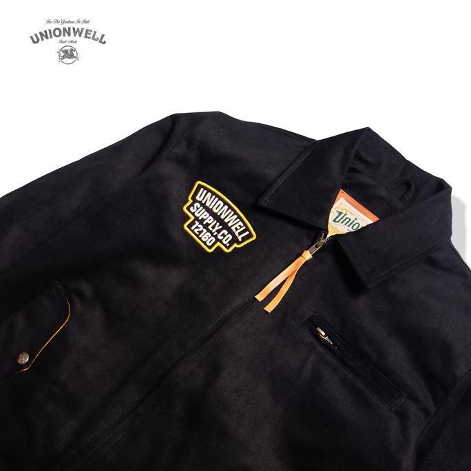 Bless- Unionwell Work Jacket Zip E Black