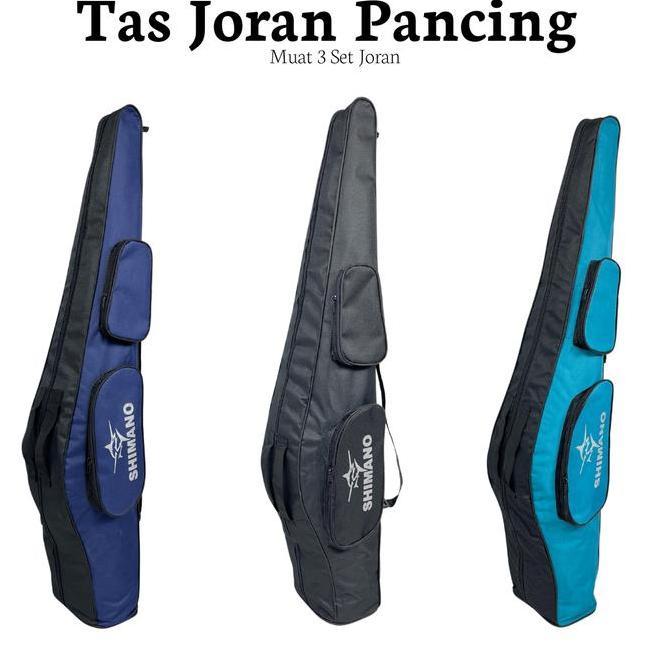 Tas Joran Pancing Ransel Muat 3 Set Joran Anti Air
