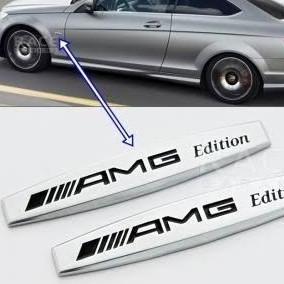 Emblem Fender AMG Edition Mercedes Benz / Fender Samping Mobil Premium