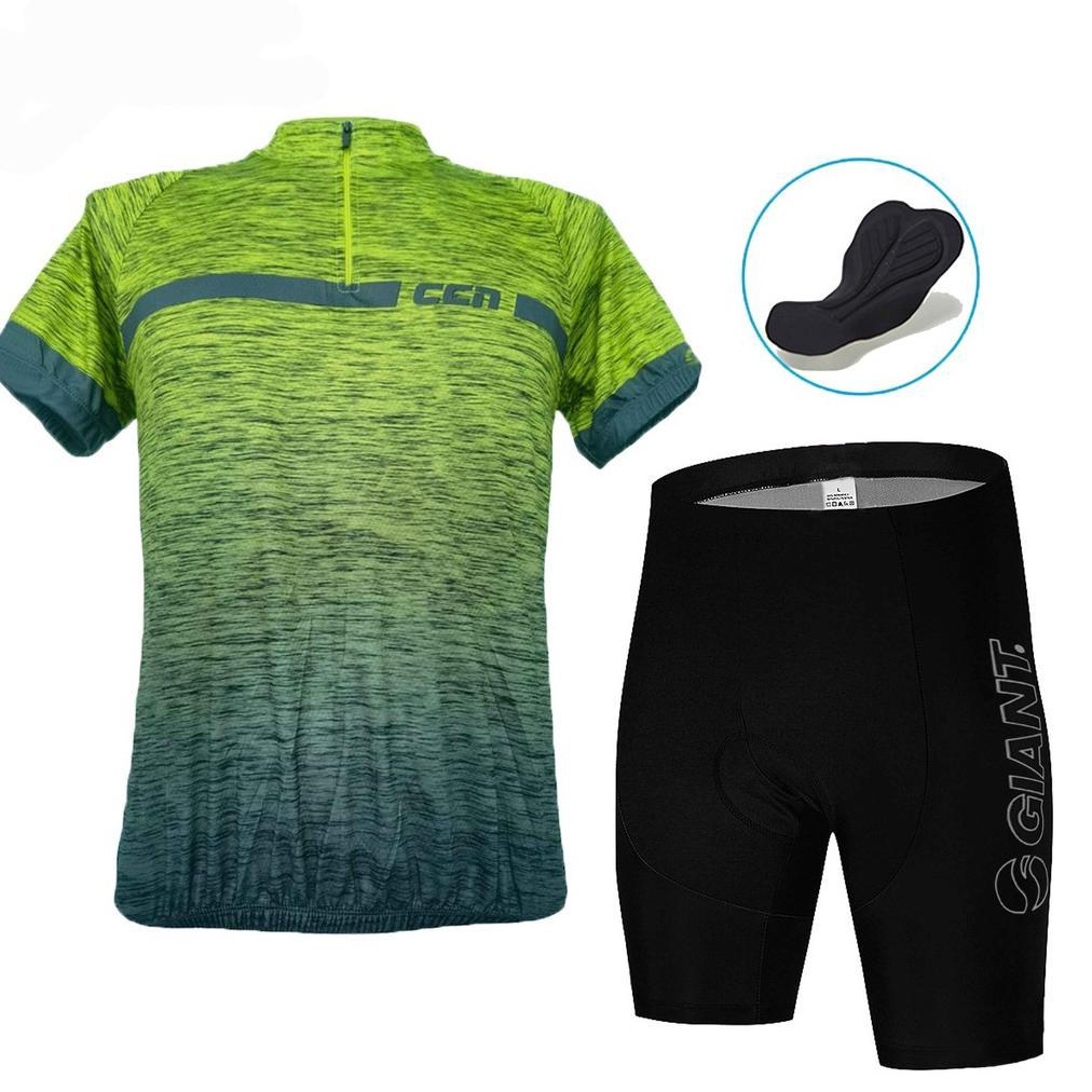 TERBARU Jersey Sepeda Dan Celana Sepeda Set Polos CCN Roadbike unisex
