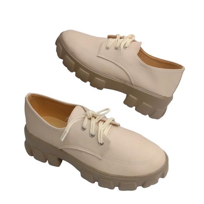 Sepatu Boots Wanita Inara Docmart Terbaru Hak Datar 5 cm Kasual Fashion Shoes Korean Style 1999 Musi