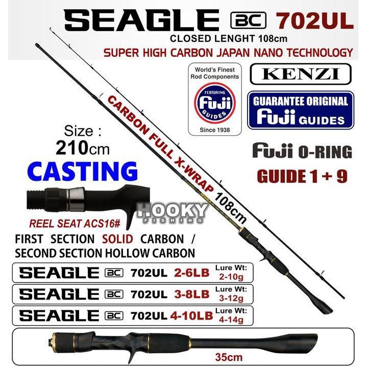 TERBARU - JORAN KENZI SEAGLE CAST 702UL | 210 CM