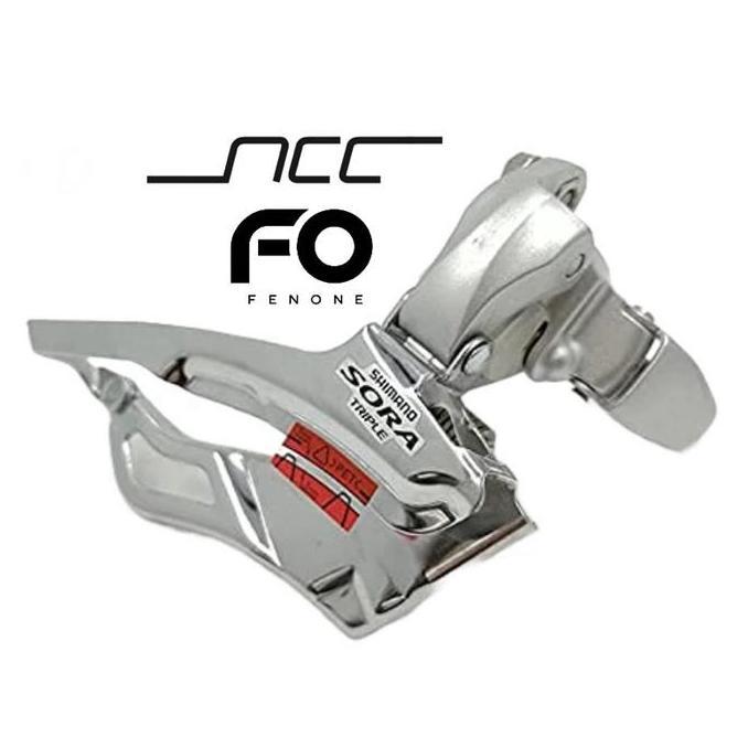 SHIMANO FD SORA TRIPLE FD-R3403 / SHIMANO FD SORA SEPEDA 9SPEED FD R3403 FD TRIPLE 9 SPEED
