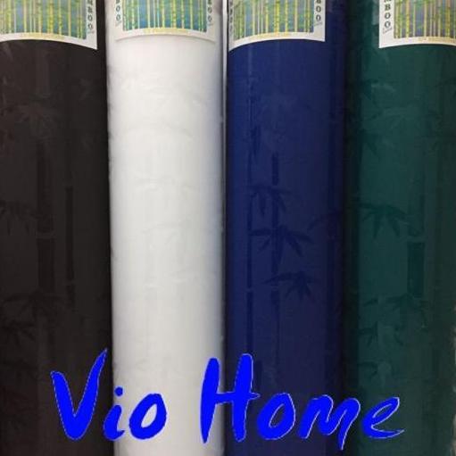 fiber viber plastik penutup pagar motif bambu "bamboo"  ( harga per 1 meter)