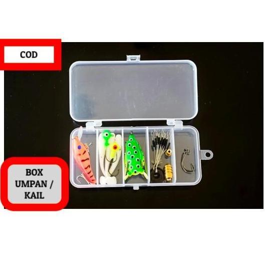 BOX IKAN KAIL UMPAN MEMYIMPAN PERLENGKPAN MANCING