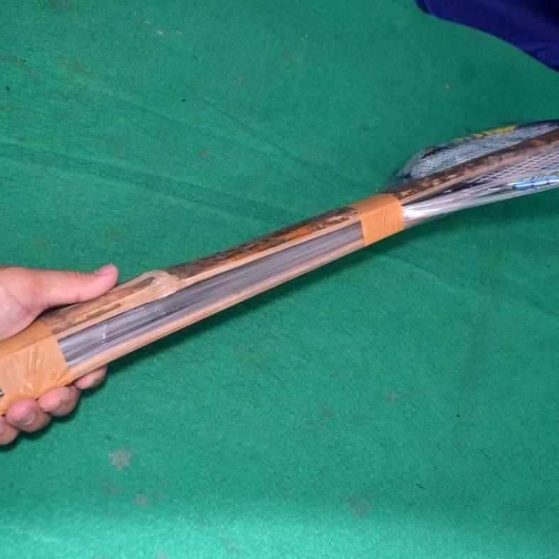 New Deals Raket Bulutangkis Pemula Raket Grip & Tas Siap Pakai Raket Badminton Grosir Pbsi