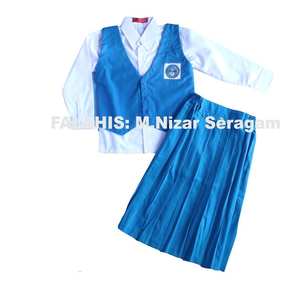 Limited Seragam Tk Nasional Biru Panjang Muslim