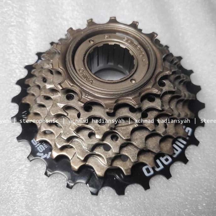 ORIGINAL SHIMANO Sprocket Freewheel 7 speed Shimano 14-28T TZ500 7sp