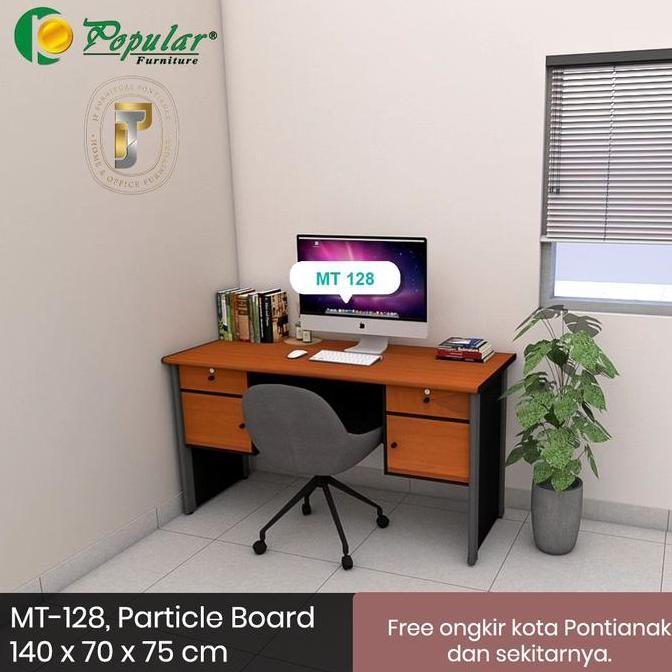 Terlaris Meja Kerja/ Meja Kantor/ Meja Biro/ Meja Kerja Biro Besar Meja Mt 128