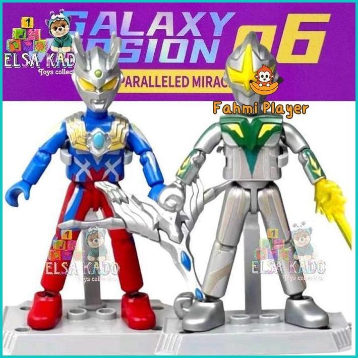 Blokees Ultraman Galaxy Version Volume 6 Action Figure Ultra Man Unpararelleled Miracle Gv Vol 6 / B