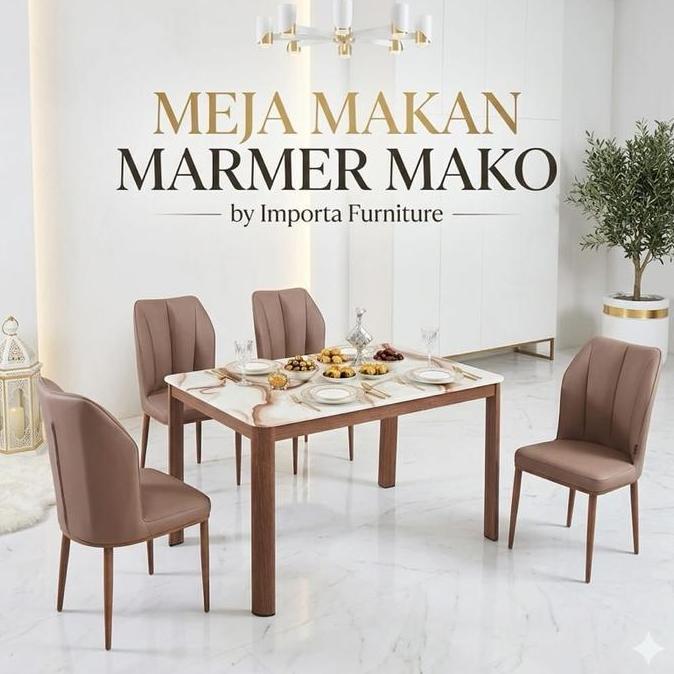 Terbaru Importa Meja Makan Marmer Meja Makan Importa Mako Kursi 4 Meja Makan Marmer 6 Kursi Meja Caf
