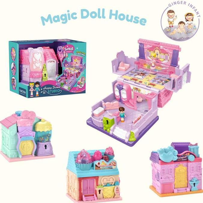 Promo Mainan Magic Doll House Mainan Anak Anak Sweet Candy Room Surprise House Kado Rumah Anak Maina
