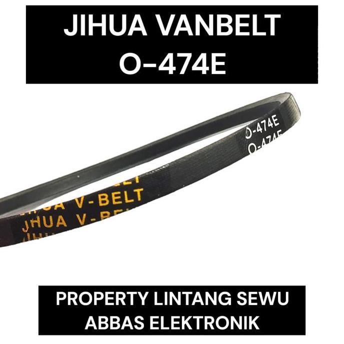 Rcg- Vanbelt O-474E Jihua Vbelt O 474 E Vanbelt Mesin Cuci