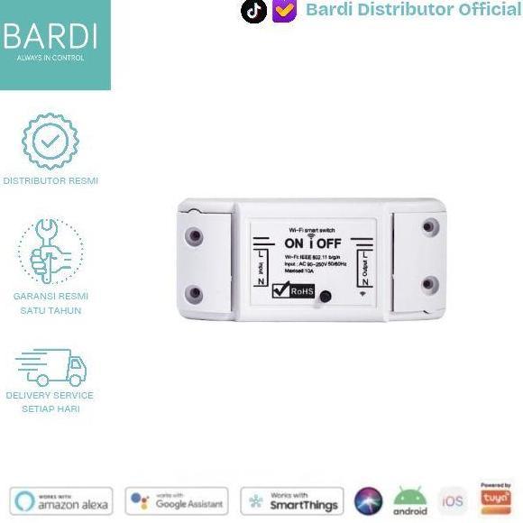 Termurah Bardi Breaker On Off Saklar Wifi Switch Smart Home