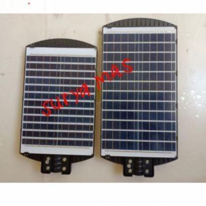 Lampu Jalan Pju Solar 300W Sorot Pju Solar Panel Cell 300 Watt Remote