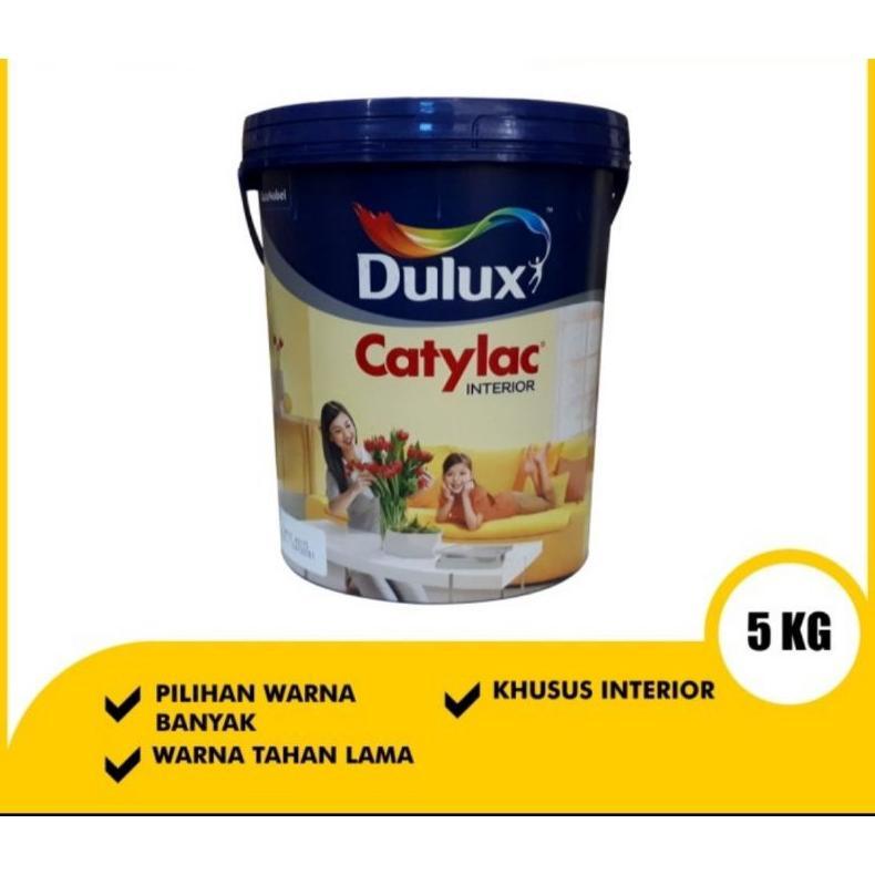 Cat Tembok Dinding Rumah Dulux Catylac Interior 5 Kg