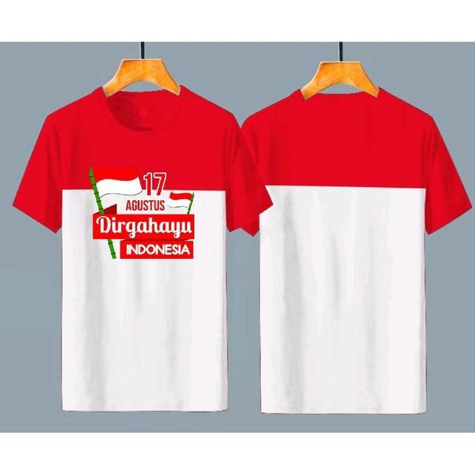 KAOS PRIA DEWASA KAOS 17 AGUSTUS HARI KEMERDEKAAN/ 17 AGUSTUS
