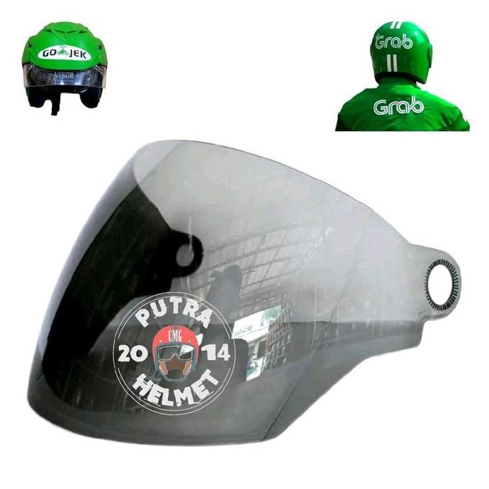 Visor Helm Ojol | Kaca Helm Grab Ojek JP5 Takachi