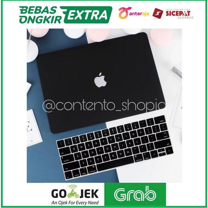 Promo Matte Case Macbook Pro 13 Inch 2016-2019 Gratis Keyboard Cover
