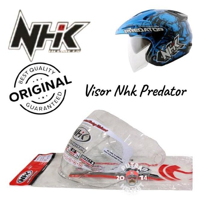 Visor helm Nhk Predator Original | Kaca Helm Nhk Predator Original
