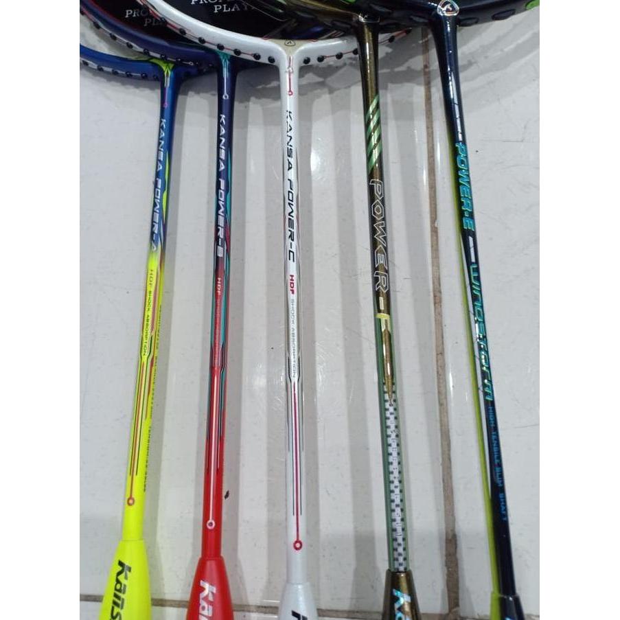 feranagrup NEW SALE RAKET BADMINTON KANSA POWER A B C D E F ORIGINAL NEW SALE Diskon