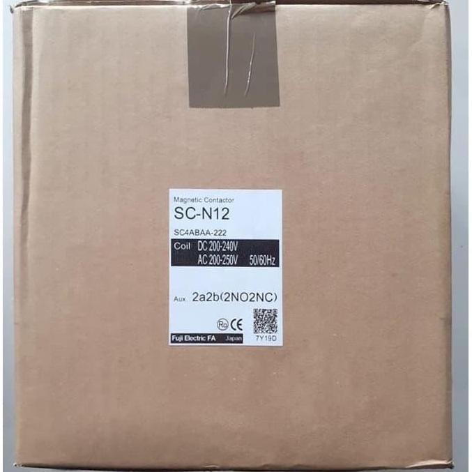 cvfolka FUJI Kontaktor / Contactor SC-N12 SCN12 110V 220V 380V AC Coil