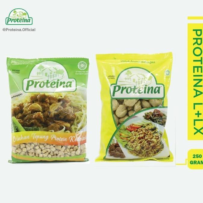 [] Proteina L + Proteina LX [BUNDLE 2PCS] / Protein Nabati / Daging Nabati