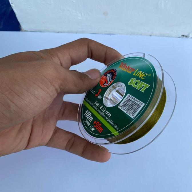 SENAR PANCING WATER LINE SOFT GOLDEN FISH 100+50M NYLON MONOFILAMENT