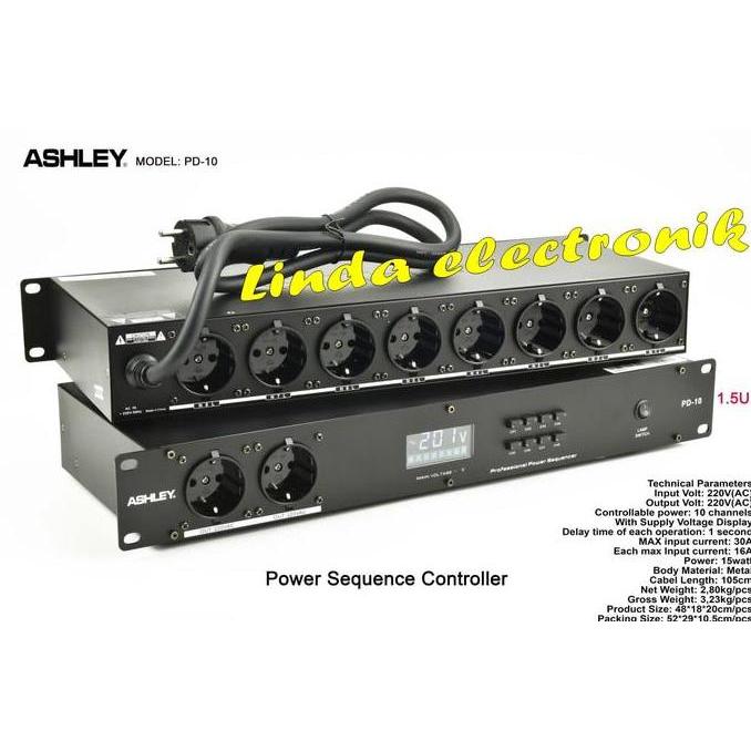 Aminahhasyim- Power Sequence Controller Pd10 Ashley Power Sequence Controller Pd10 O Diskon
